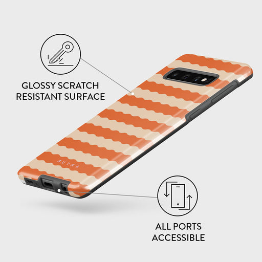 Papaya - Samsung Galaxy S10 4G Case 3