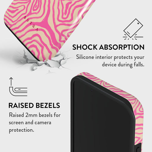 Pink Shores - iPhone 15 Plus Case