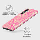 Pink Shores - Samsung Galaxy A55 Case 3