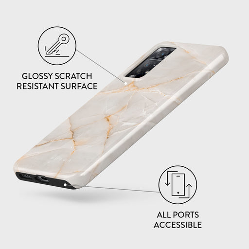 Vanilla Sand - Marble Xiaomi Redmi Note 11 Pro+ Case 3