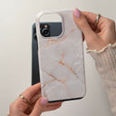 Vanilla Sand - Marble iPhone 15 Plus Case 23