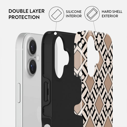 Monogram - iPhone 16 Plus Case 2