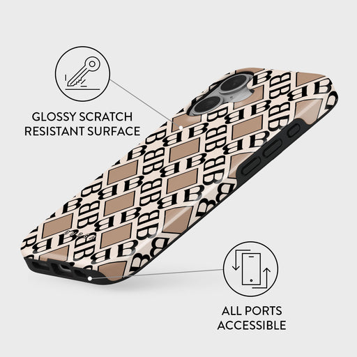 Monogram - iPhone 16 Plus Case 3