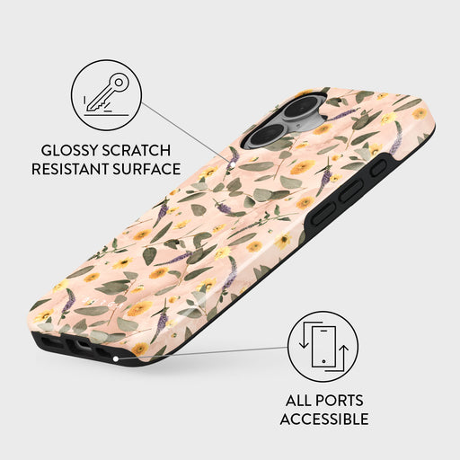 Sunday Brunch - Flowers iPhone 16 Case