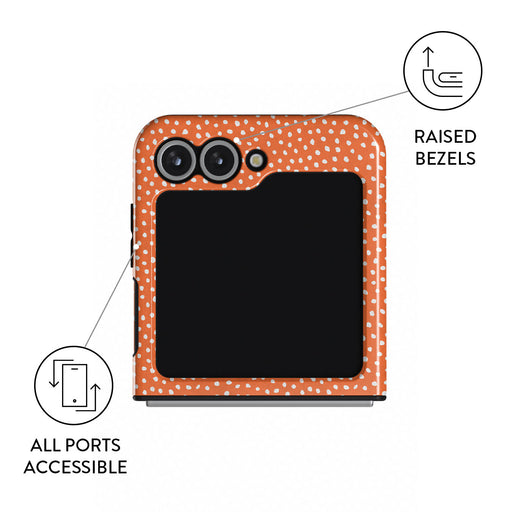 Vintage Edition - Spots Samsung Galaxy Z Flip 6 Case 3
