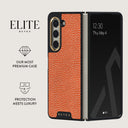 Vintage Edition - Spots Samsung Galaxy Z Fold 5 Case 2