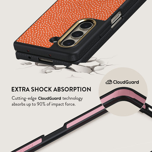 Vintage Edition - Spots Samsung Galaxy Z Fold 5 Case 3
