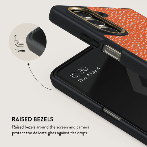 Vintage Edition - Spots Samsung Galaxy Z Fold 5 Case 4