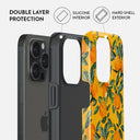 Orange Lemonade - iPhone 15 Pro Max Case 6