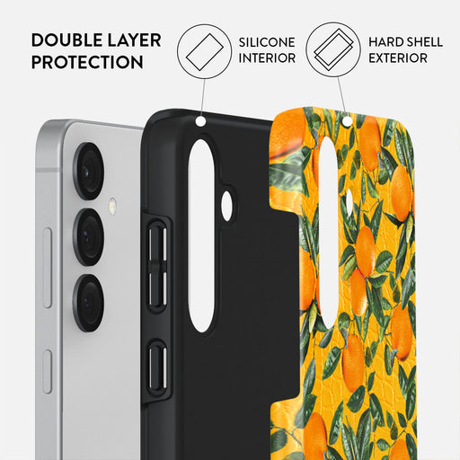 Orange Lemonade - Samsung Galaxy S25 Case 2