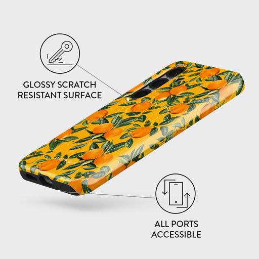 Orange Lemonade - Samsung Galaxy S25 Case 3
