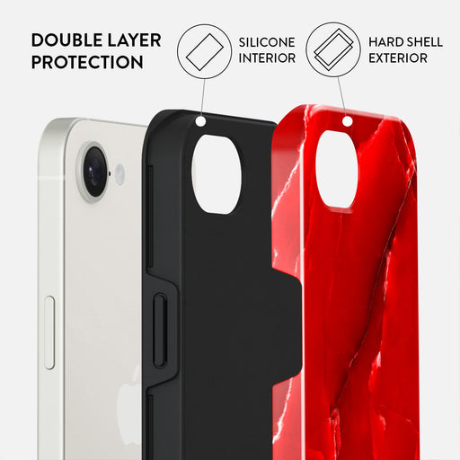 Wild Blaze - Red iPhone 16e Case 2