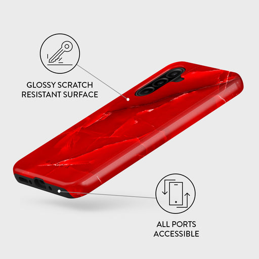 Wild Blaze - Red Samsung Galaxy A26 5G Case 3