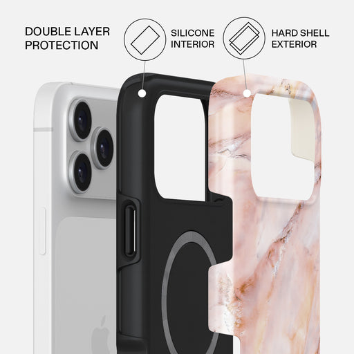 Morning Sunshine - Pastel Marble iPhone 17 Pro Max Case