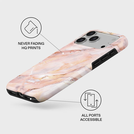 Morning Sunshine - Pastel Marble iPhone 17 Pro Max Case