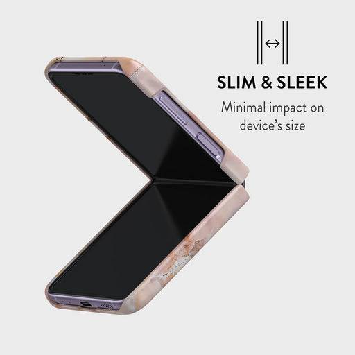 Morning Sunshine - Pastel Marble Samsung Galaxy Z Flip 4 Case 4