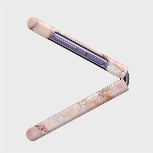 Morning Sunshine - Pastel Marble Samsung Galaxy Z Flip 4 Case 6