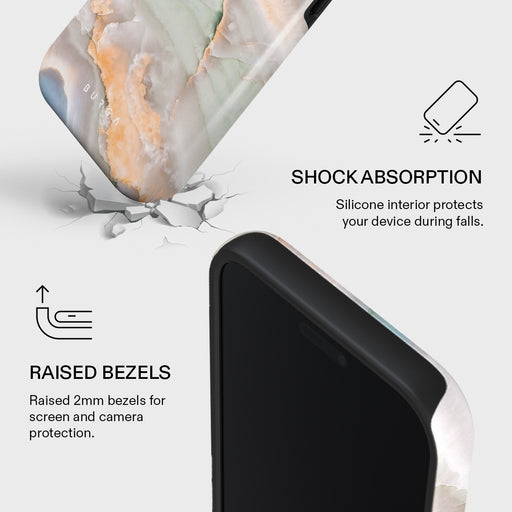 Pastel Hues - Colorful Marble iPhone 17 Pro Max Case