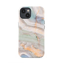 Pastel Hues - Colorful Marble iPhone 15 Plus Case 5