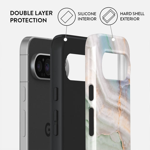 Pastel Hues - Colorful Marble Google Pixel 9 Pro XL Case 2