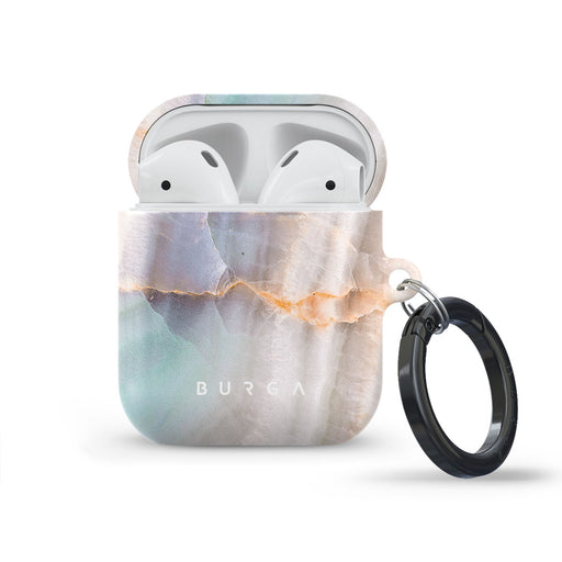 Pastel Hues - Colorful Marble AirPods Case 1