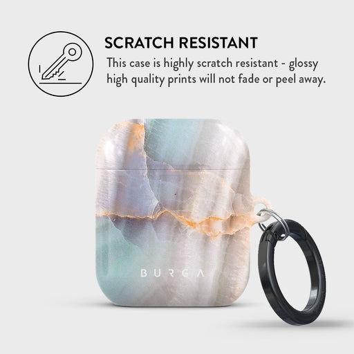 Pastel Hues - Colorful Marble AirPods Case 4