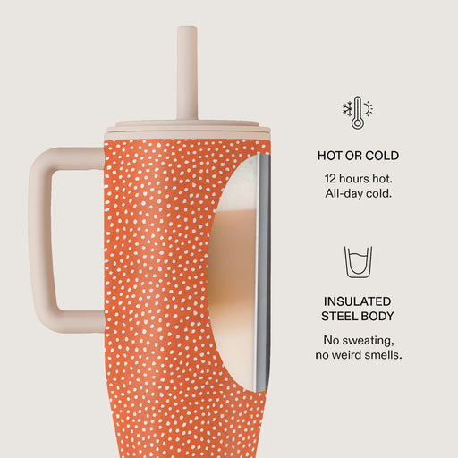 Vintage Edition - Spots All Day Leakproof Tumbler