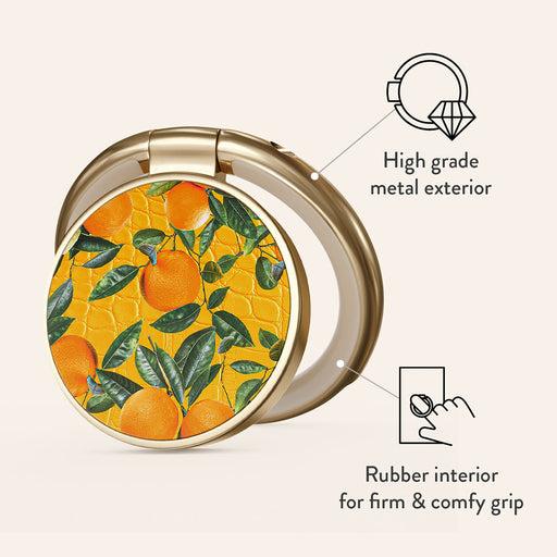 Orange Lemonade - Adhesive Ring Holder