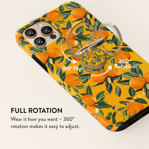 Orange Lemonade - Adhesive Ring Holder
