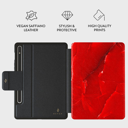 Wild Blaze - Red Samsung Galaxy Tab S9 Case 2