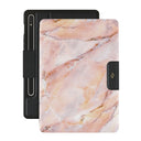Morning Sunshine - Pastel Marble Samsung Galaxy Tab S9+ FE Case 1