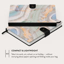 Pastel Hues - Colorful Marble Notebook 8