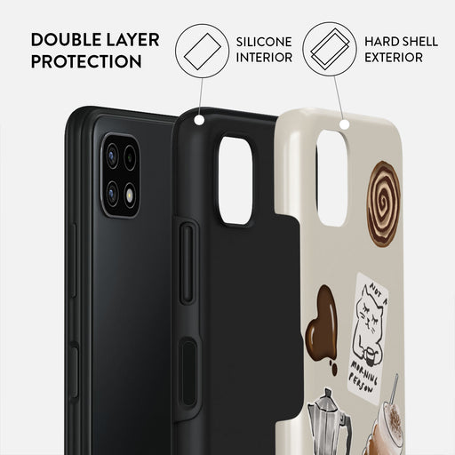 Oat Milk Please - Samsung Galaxy A22 5G Case 2