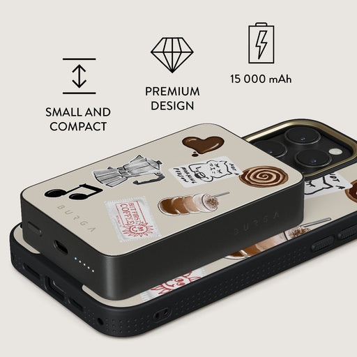 Oat Milk Please - Magnetic Power Bank