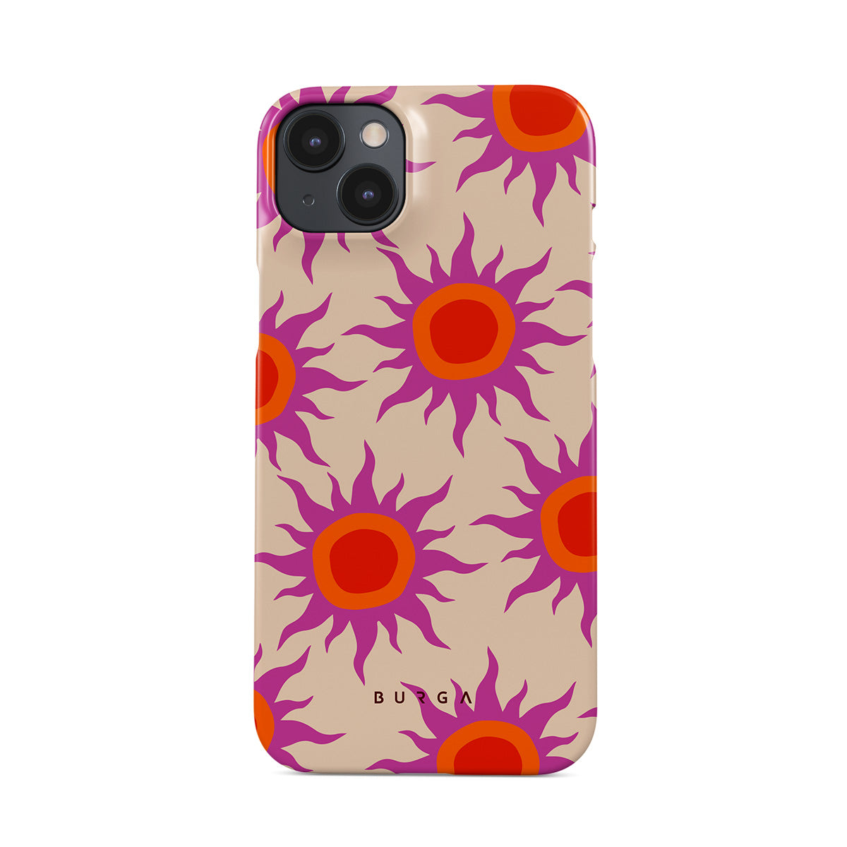 【BURGA】カスタマイズOK☆Sunset Glow〇太陽・サン柄☆機種各種 Sunset Glow - iPhone 13 Case | BURGA