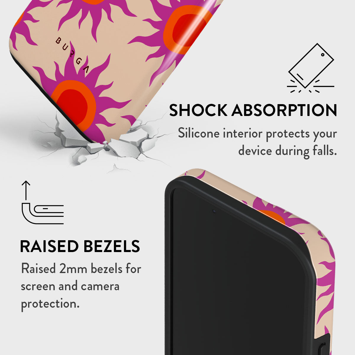 Sunset Glow - iPhone 13 Case | BURGA