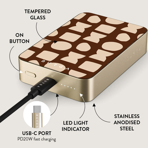 Terracotta - Magnetic Power Bank