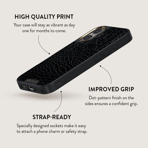 Reaper's Touch - Snakeskin iPhone 16 Case