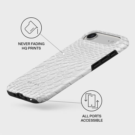 Glacial Desert - White Snakeskin iPhone Air Case