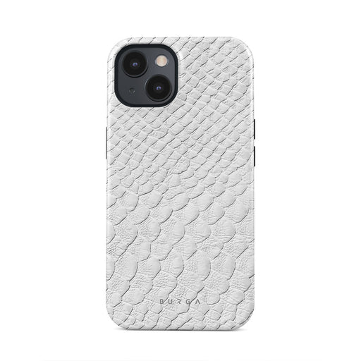 Glacial Desert - White Snakeskin iPhone 15 Case 5