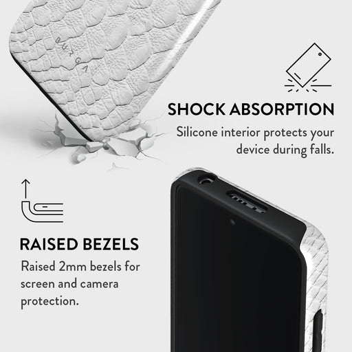 Glacial Desert - White Snakeskin Xiaomi Redmi Note 11T Pro / 11T Pro+ Case 4