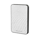 Glacial Desert - White Snakeskin Magnetic Power Bank 1