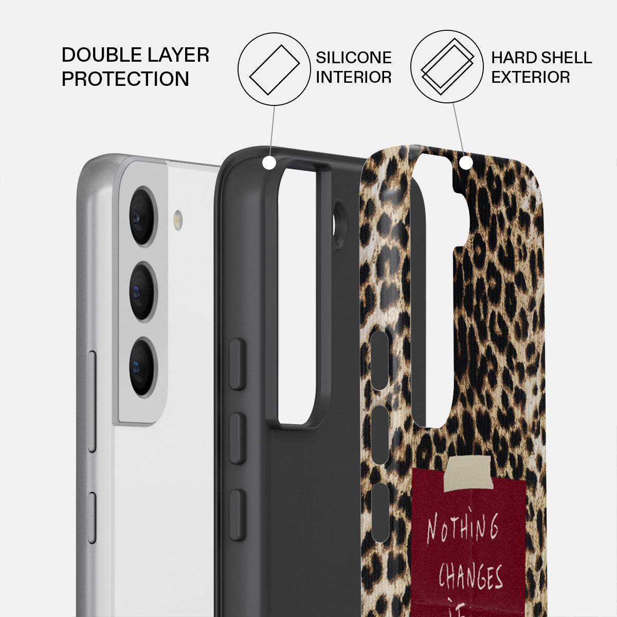 Nothing Changes - Samsung Galaxy S22 Case | BURGA