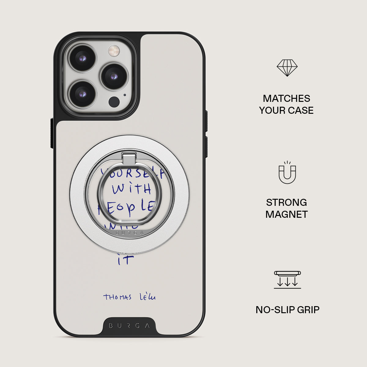 BURGA core iPhone16proケース＋マグネティックリングホルダー Core Memory - Magnetic Ring Holder | BURGA