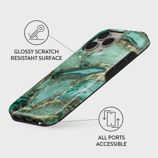 Ubud Jungle - Turquoise iPhone 16 Pro Max Case 3