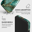Ubud Jungle - Turquoise iPhone 15 Plus Case 8