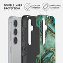 Ubud Jungle - Turquoise Samsung Galaxy S24 FE Case 2