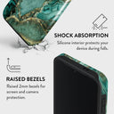 Ubud Jungle - Turquoise Samsung Galaxy S24 FE Case 4
