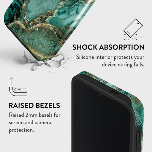 Ubud Jungle - Turquoise Samsung Galaxy S24 FE Case 4