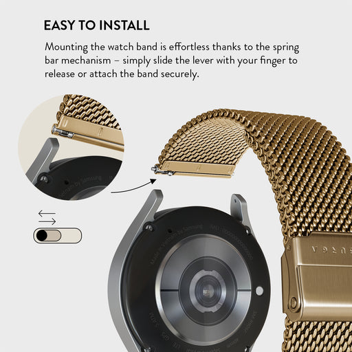 Premium Universal Watch Band - Mesh Elegance